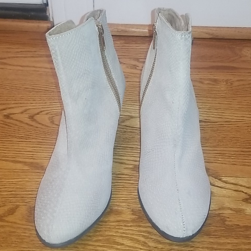 Tan suede Les Tropezeinnes heeled booties 37 (6.5) - Picture 3 of 7